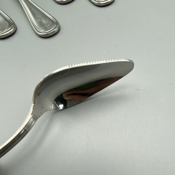 8pcs Stainless Japan Serrated 18/10 Grapefruit Spoons Outline Fruit Citrus - Picture 4 of 9